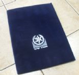 מכתבייה קטיפה כחולה