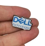 סיכת דש מתכת תורני עם לוגו צבעוני מינ 100 יח'